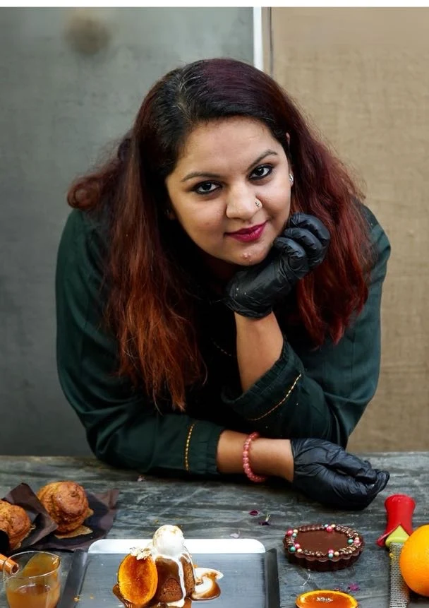 Chef Nikita Vickesh Malhotra in the kitchen