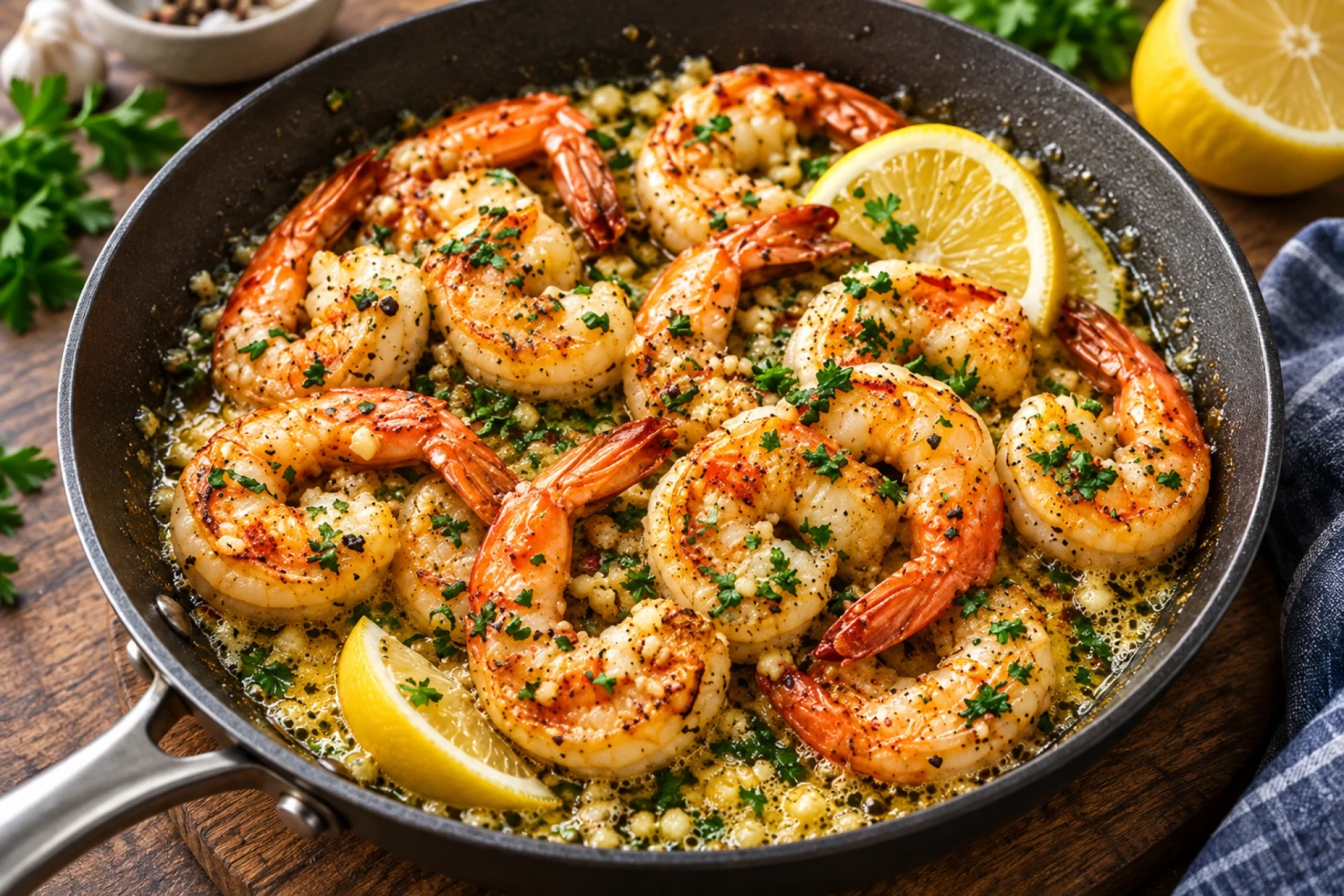 Garlic Butter King Prawns