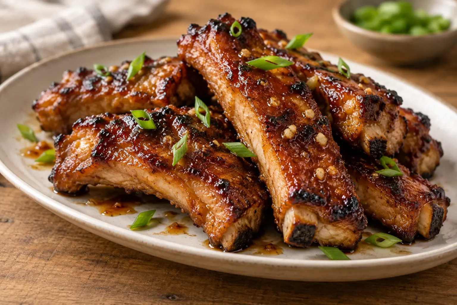 Honey Garlic Pork Loin Ribs