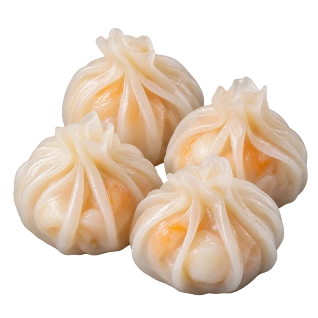 Scallop dumpling