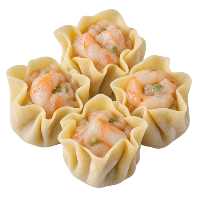 Shrimp flower wonton